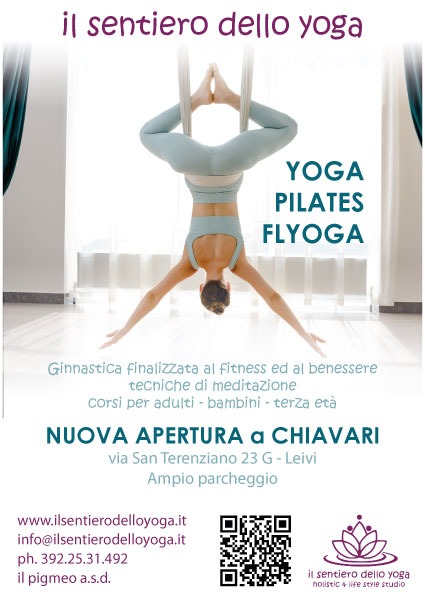 Yoga a Chiavari: Apertura nuova sede Il Sentiero dello Yoga