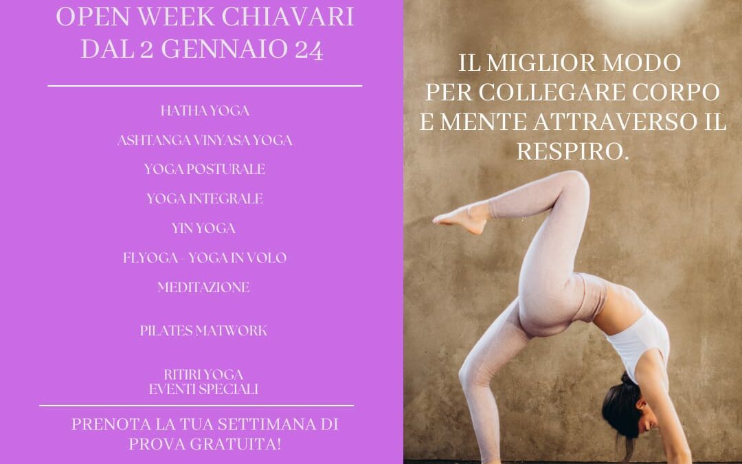 Yoga a Chiavari open week